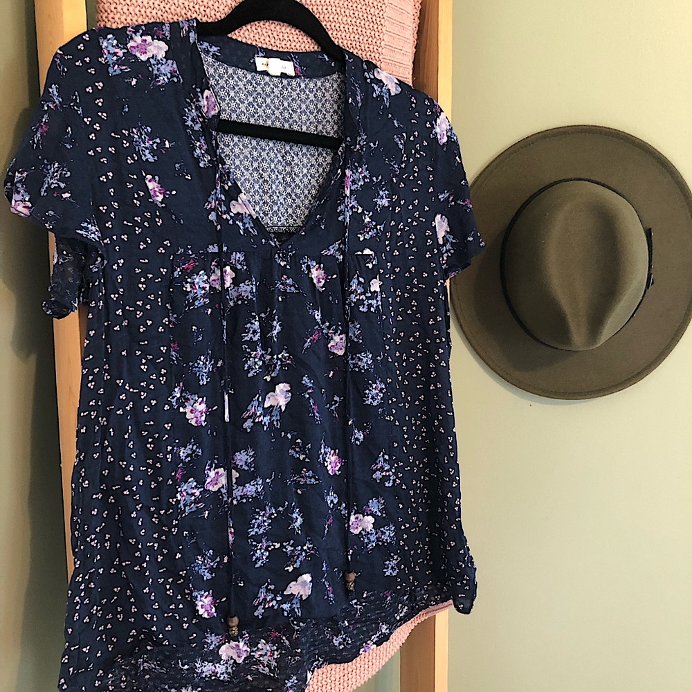 Mason and Belle Floral Top
